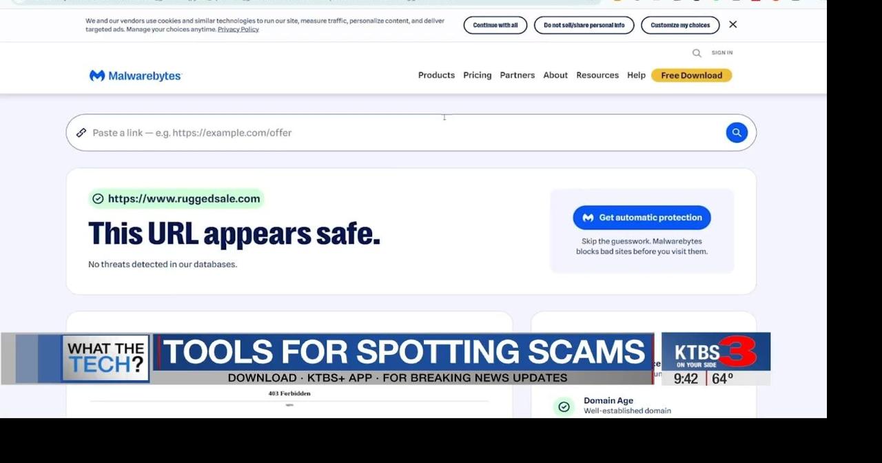 What the Tech: Sotting scams with AI