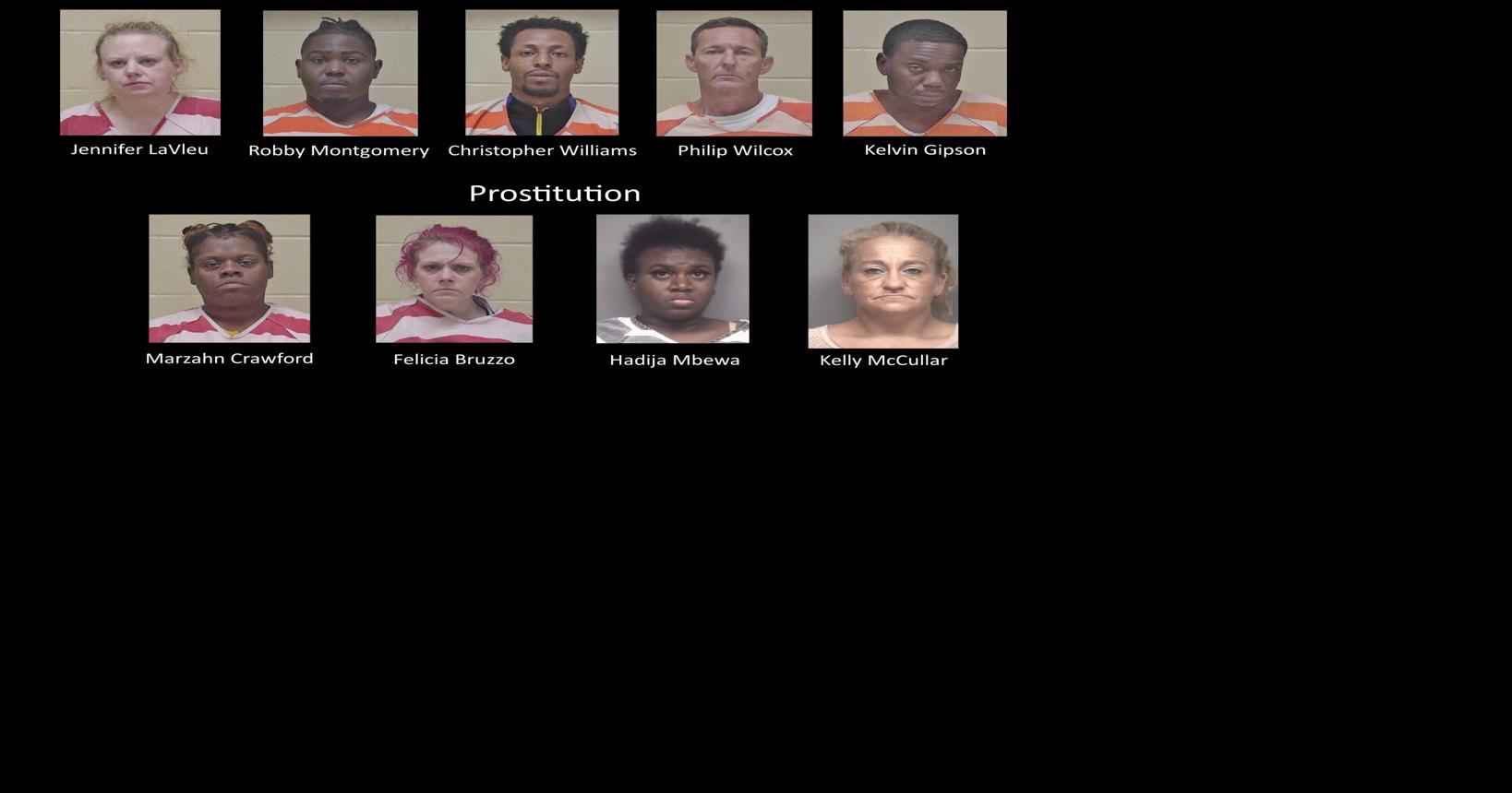 9 arrested in Bossier City prostitution sting | News | ktbs.com