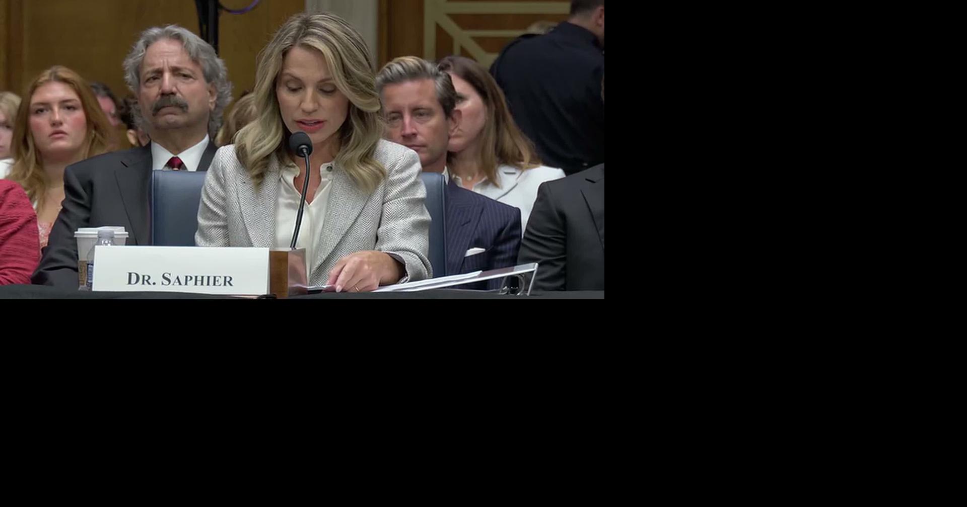 RAW: DC: HHS HEARING/SAPHIER: HONEST, HUMBLE COMMUNICATION