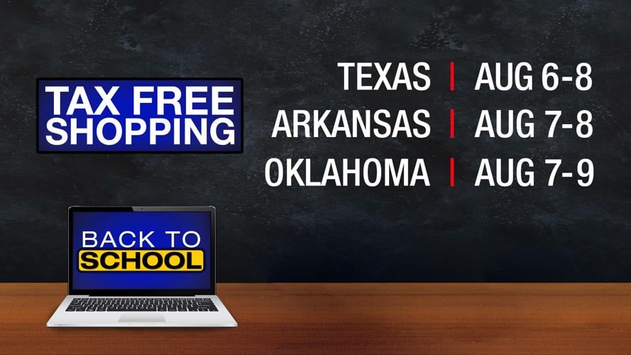 Save money during back to school tax free weekend Back To School