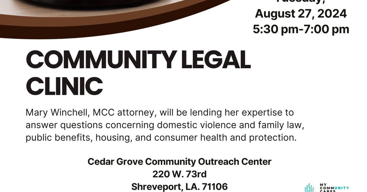Community legal clinics set for August | Community | ktbs.com