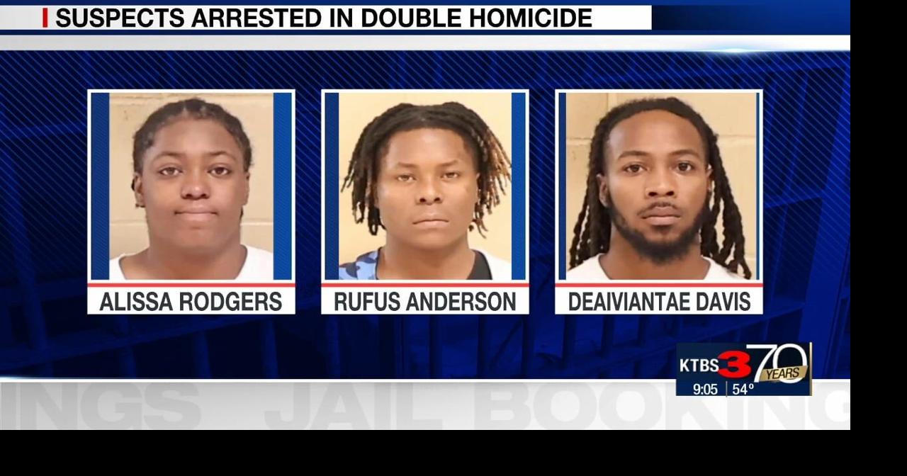 Shreveport police arrest 3 in overnight double homicide News