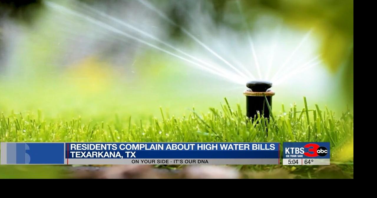 Texarkana residents urge city leaders to address rising water bills