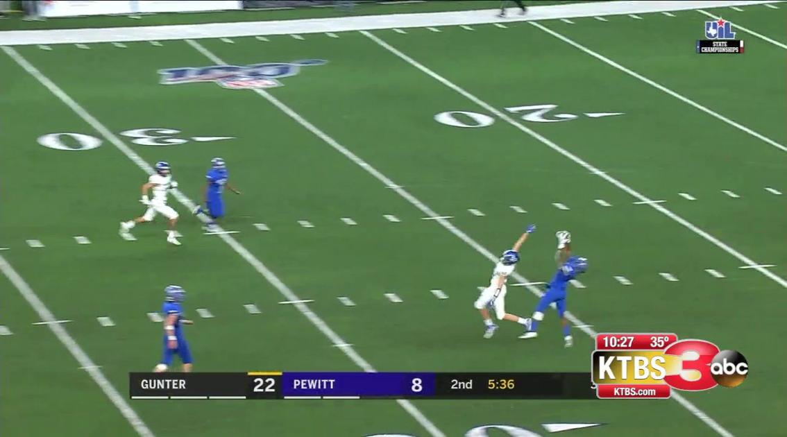 Texas 3a D2 Championship Gunter Vs Paul Pewitt Friday Football