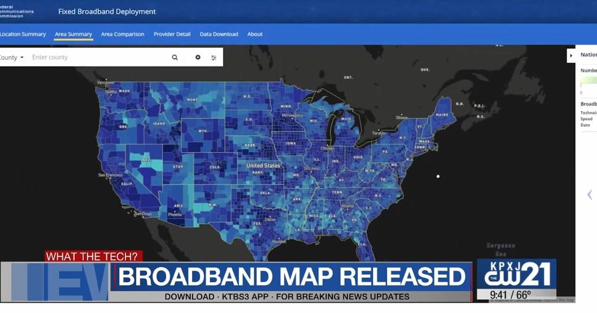 Dsl Map Example What the Tech?: Broadband internet maps updated | Lifestyles | ktbs.com