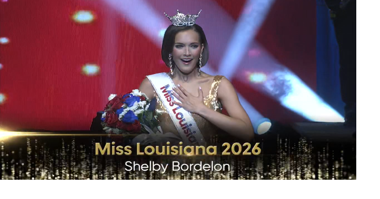 Shelby Bordelon crowned Miss Louisiana 2026