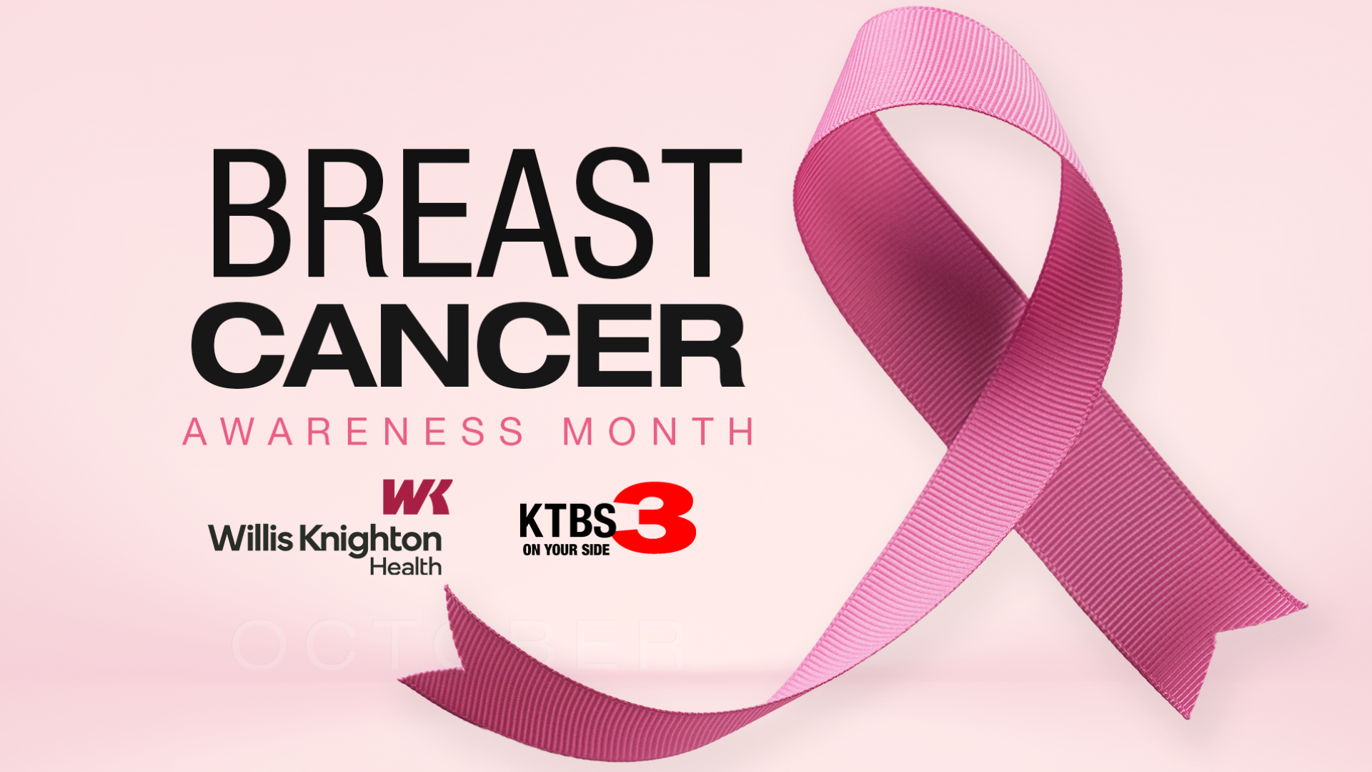 Ktbs.com Breast Cancer Awareness Month: Why early detection and regular ...