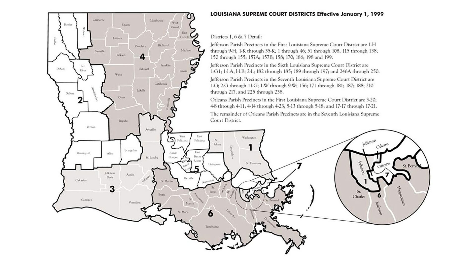 5 Louisiana Supreme Court Members Push Radical Redistricting Plan That ...