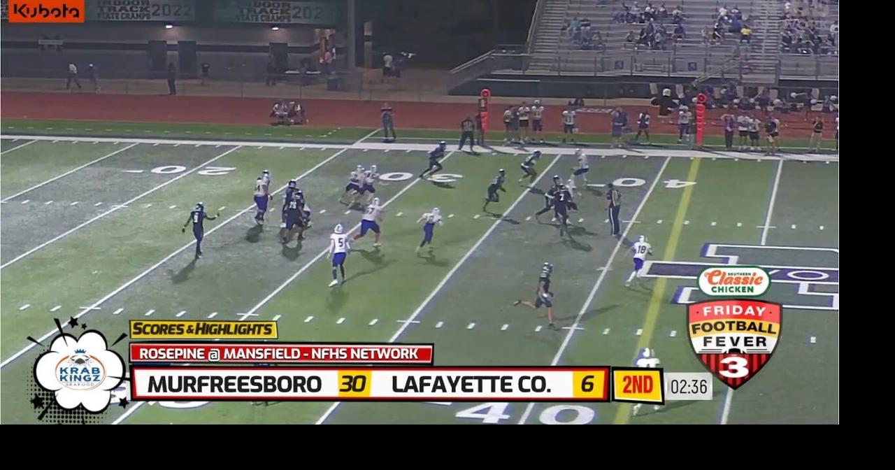 Rosepine @ Mansfield | Friday Football Fever Highlights | ktbs.com