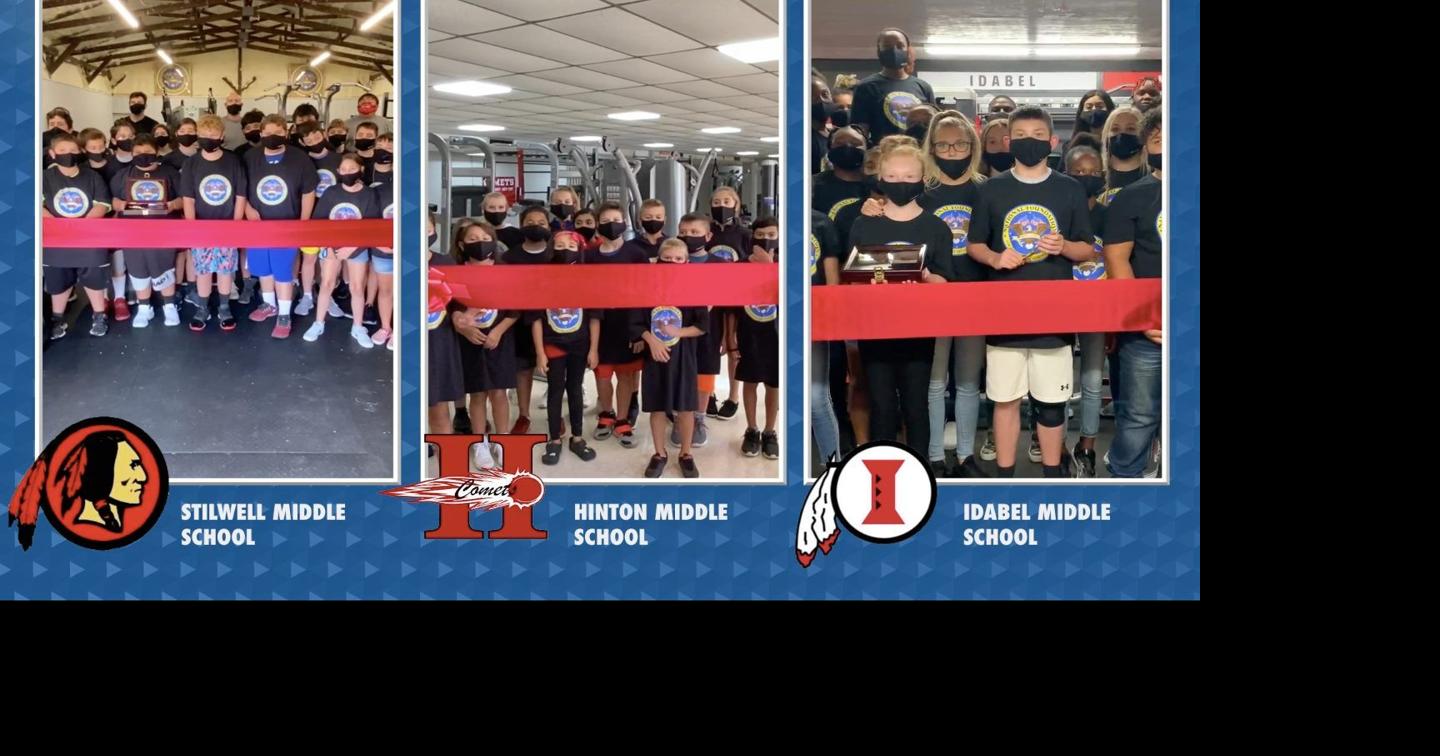 Idabel Middle School awarded with 100K fitness center Education