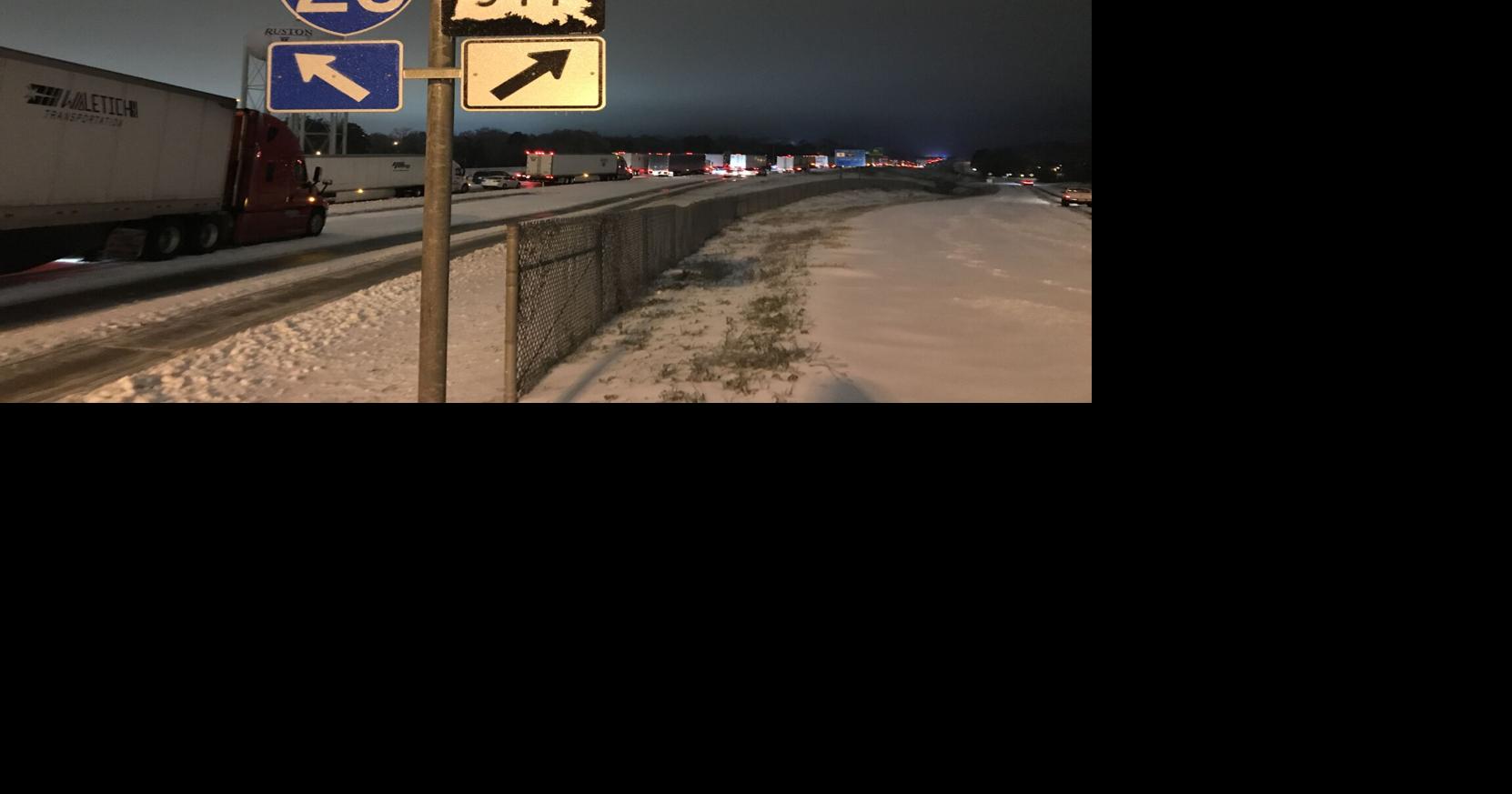 2022 Single Lane Traffic Christmas Holidays Texas Louisiana November Thanksgiving Major Traffic Jam On Interstate 20 Near Ruston | News | Ktbs.com