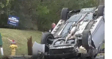 1 person injured in rollover accident on Gilbert drive - Vimarsana News