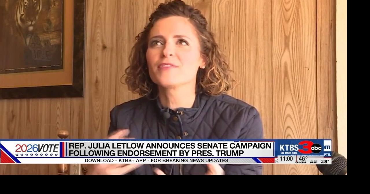 U.S. Rep. Julia Letlow joins Louisiana Senate race after Trump endorsement
