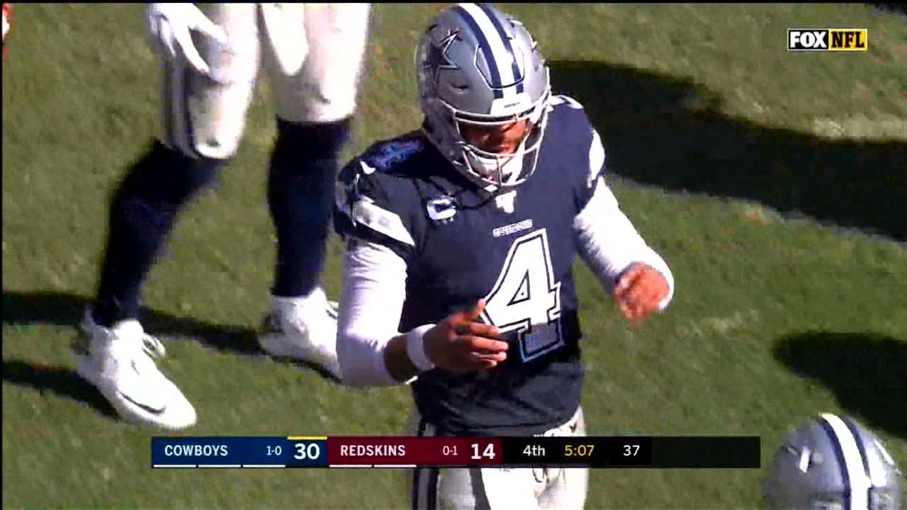 QB Dak Prescott to WR Tavon Austin