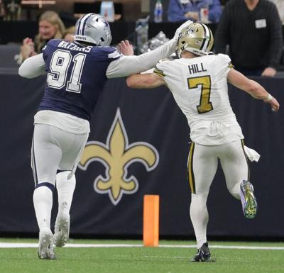 Thursday's NFL: Cowboys end Saints' 10-game winning streak