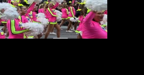 Benton High cheer and dance teams perform in Macy's Thanksgiving Day Parade - Vimarsana News