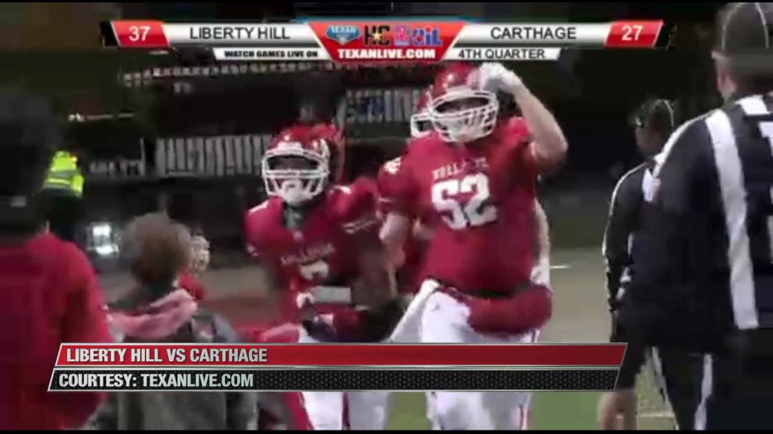 Liberty Hill Vs Carthage Friday Football Fever Highlights Ktbs Com
