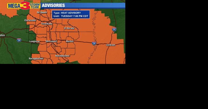Heat advisory extended into Tuesday - Vimarsana News