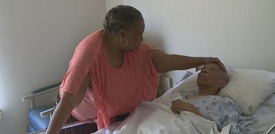 Hospice Health Care Workers Provide Palliative Care And Emotional