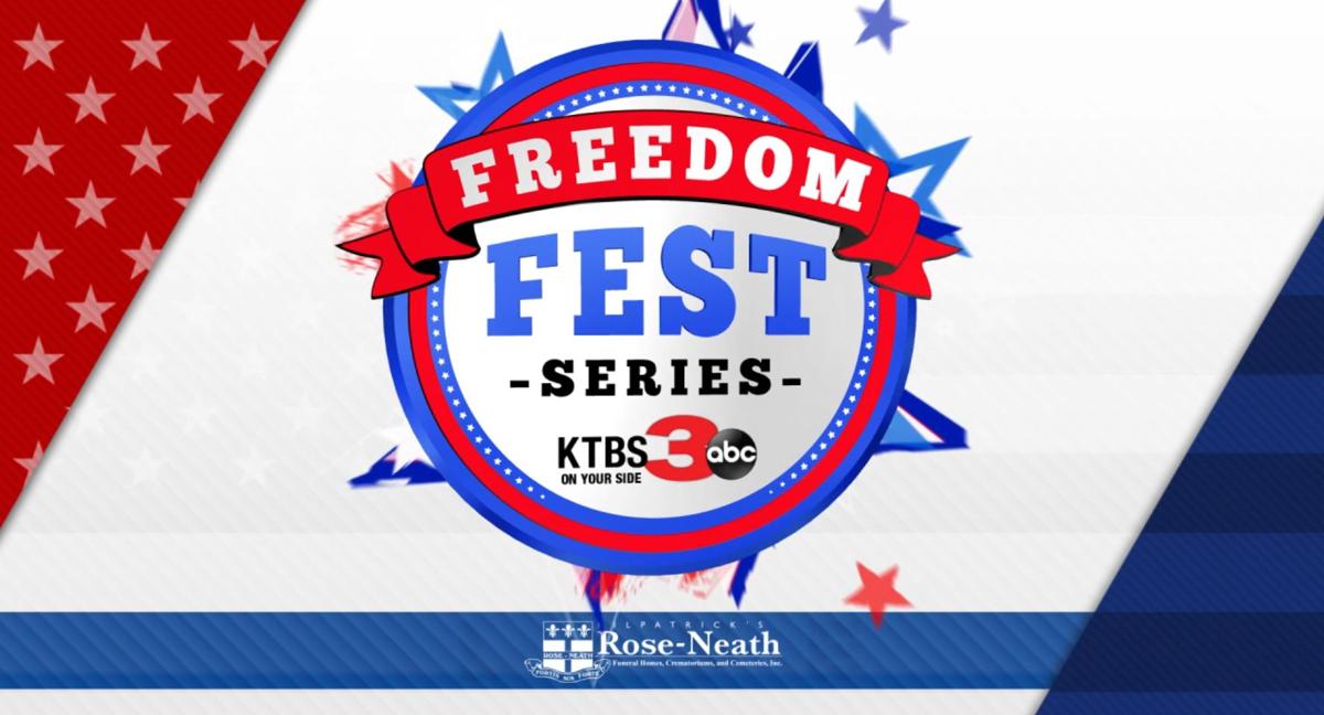 Join us for KTBS 3 Freedom Fest Finale on July 4th; it's a celebration