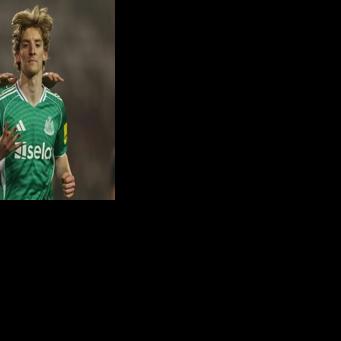 Anthony Gordon netted four goals in Newcastle United's 6-1 demolition of Qarabag in Azerbaijan