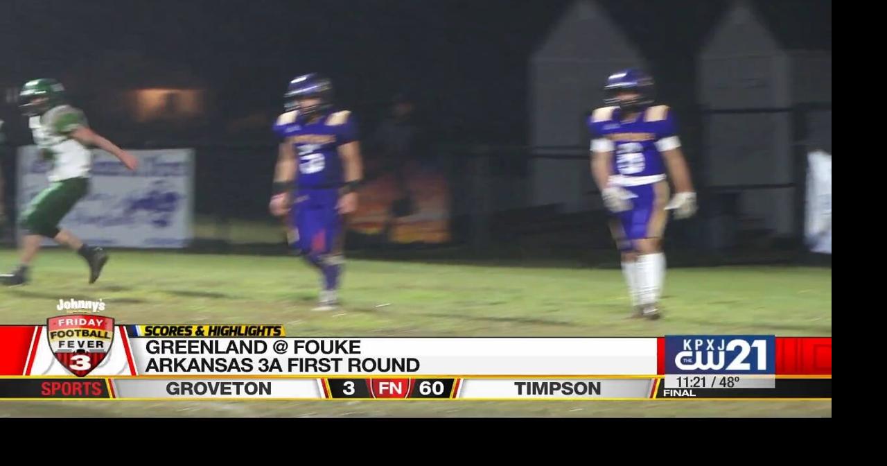 Greenland Fouke Friday Football Fever Highlights