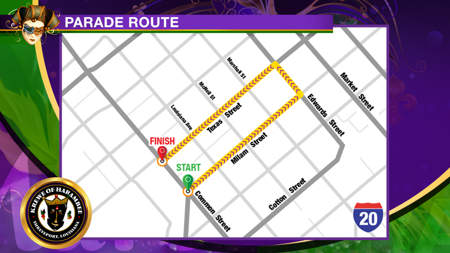 Harambee Parade route