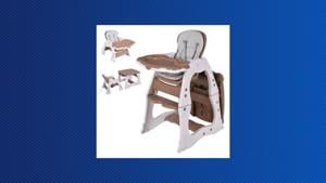 Costway Recalls Convertible High Chairs Over Fall and Entrapment Hazards