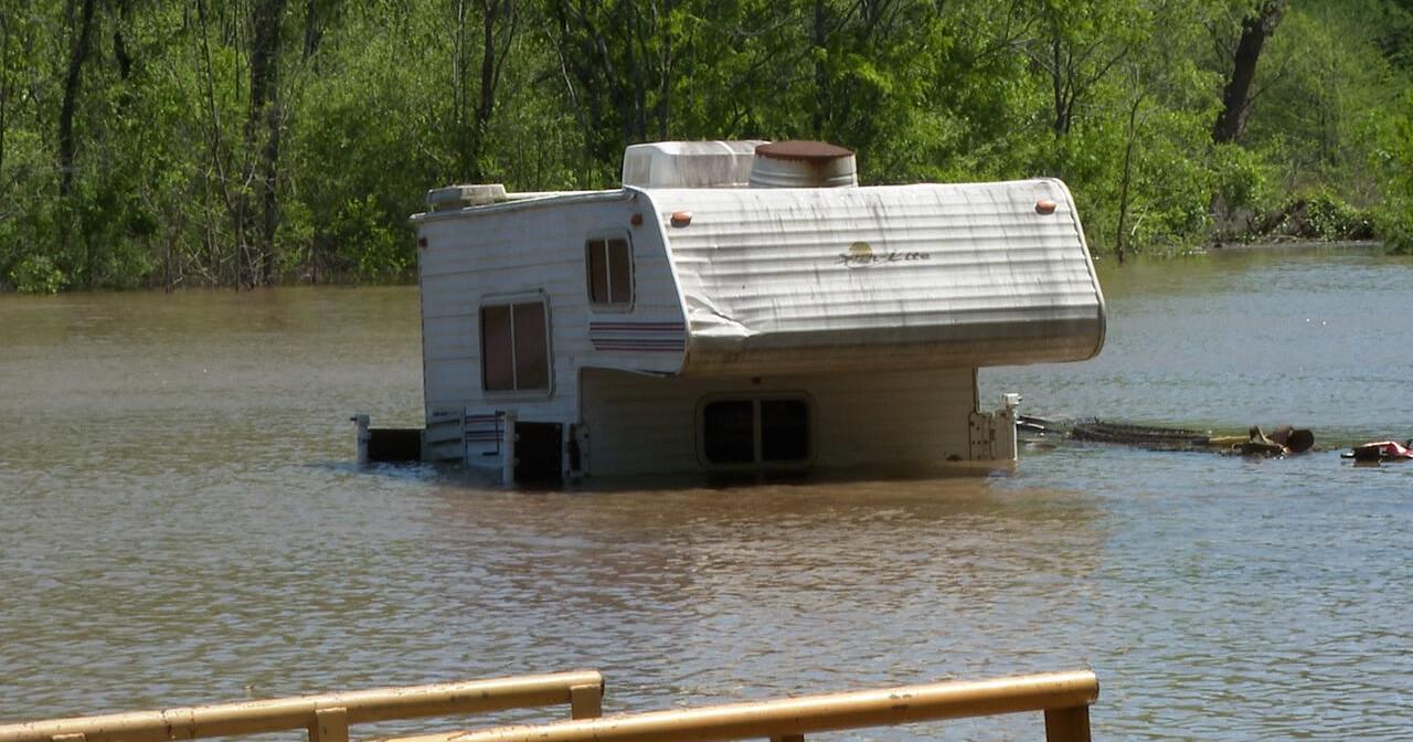 High water levels reach bridges along Red Chute Bayou - Vimarsana News