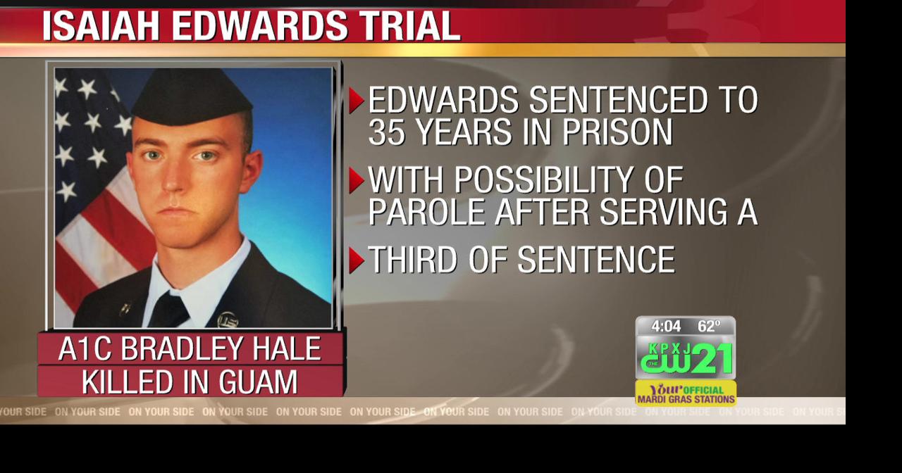 Barksdale airman sentenced to 35 years for murder | News | ktbs.com