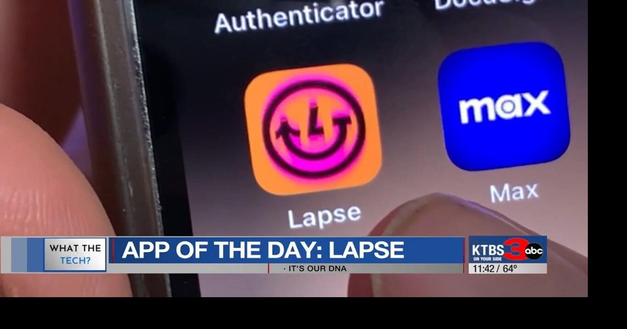 What the Tech? App of the day: Lapse | Entertainment | ktbs.com