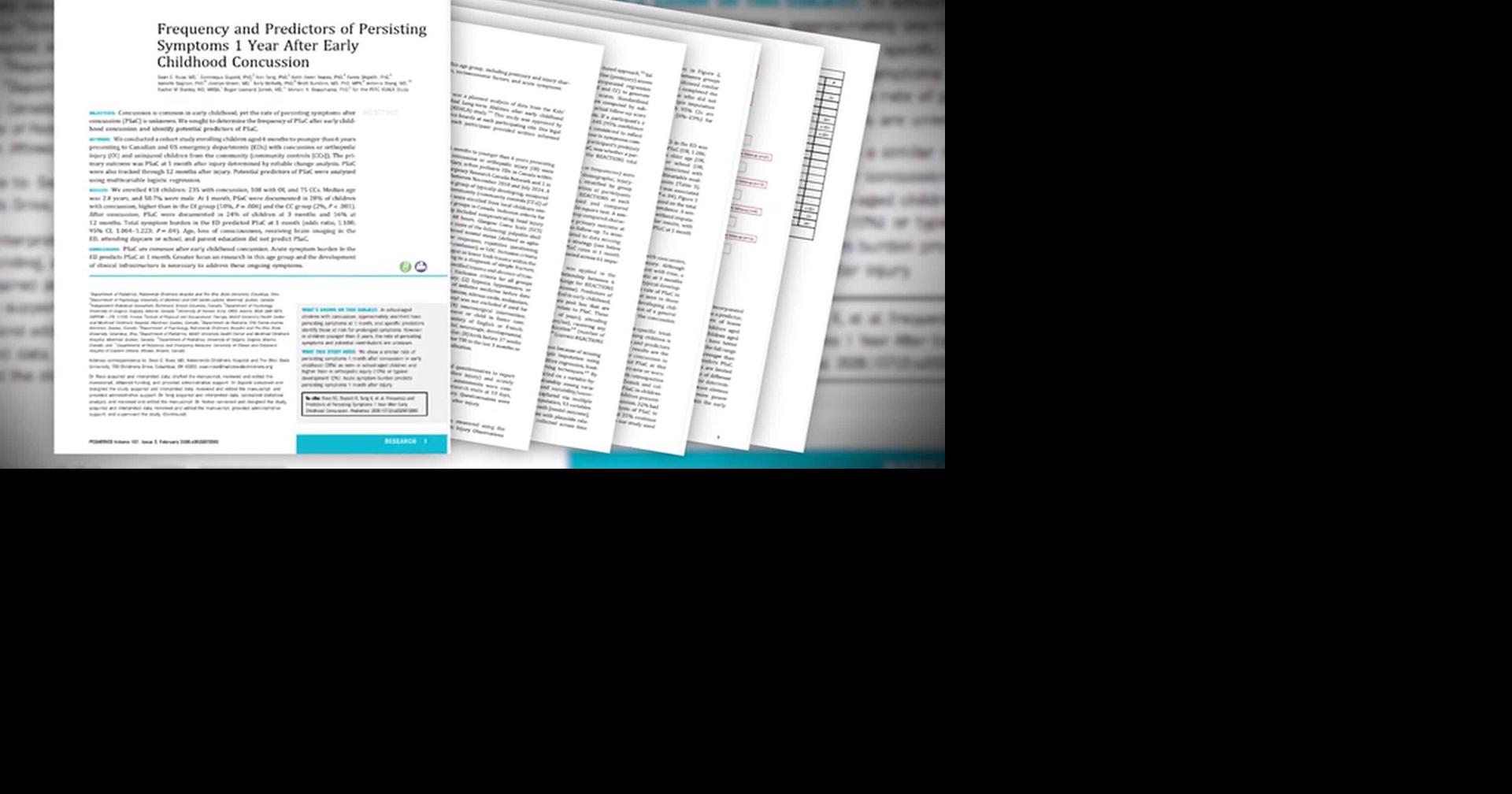 HEALTH MINUTE: CHILD CONCUSSIONS OFTEN MISDIAGNOSED