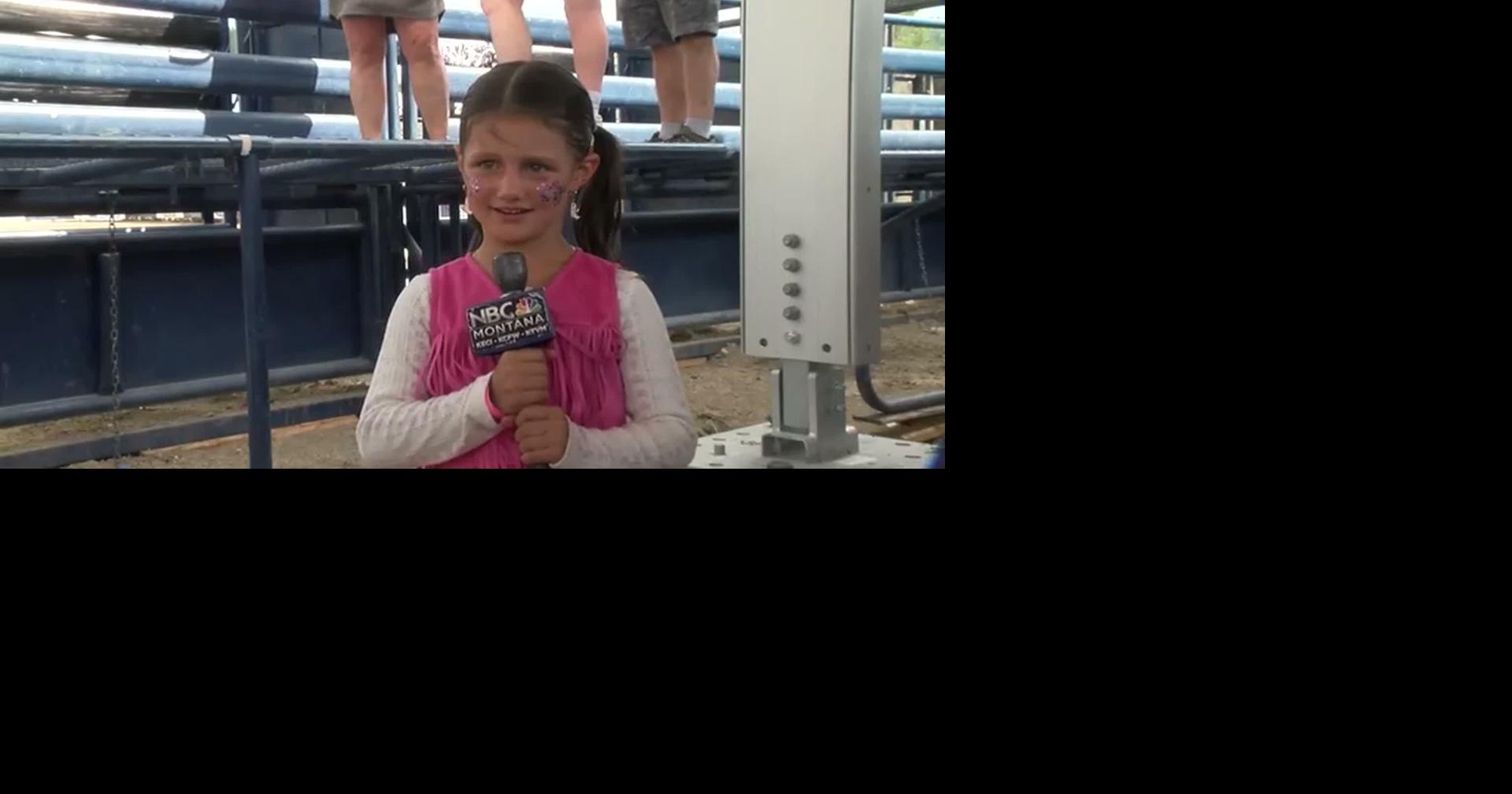 MT: LITTLE COWBOYS COMPETING IN THE MUTTON BUSTIN"