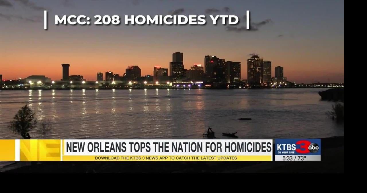 New Orleans now leads the nation in homicides, what the city is doing