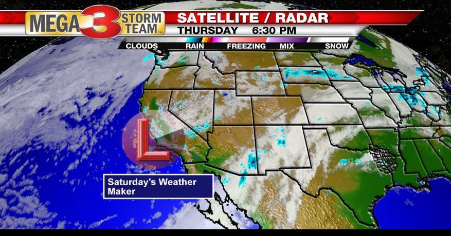 Next weather maker forecast for Saturday | StormTeam 3 Weather | ktbs.com