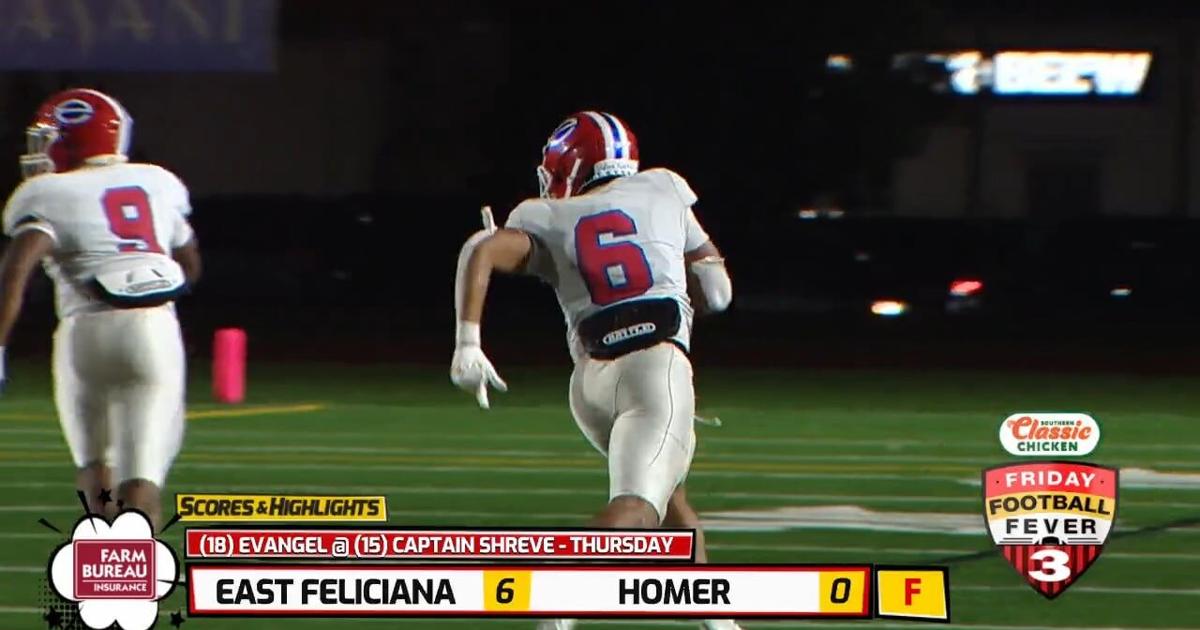 Evangel @ Captain Shreve | Friday Football Fever Highlights | ktbs.com
