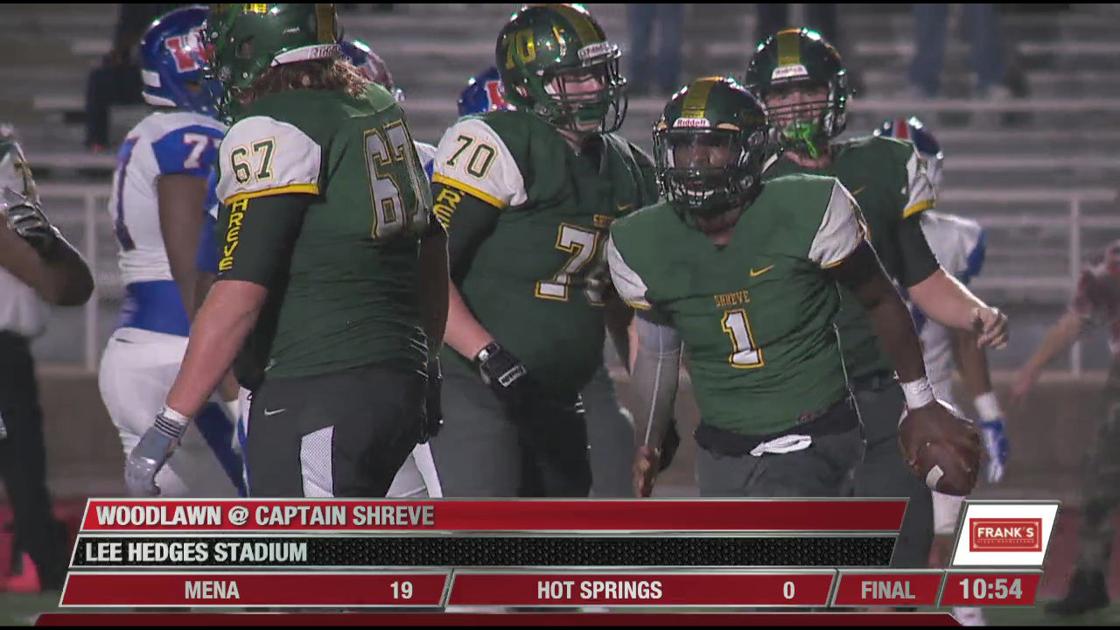 Woodlawn Captain Shreve Friday Football Fever Ktbs Com