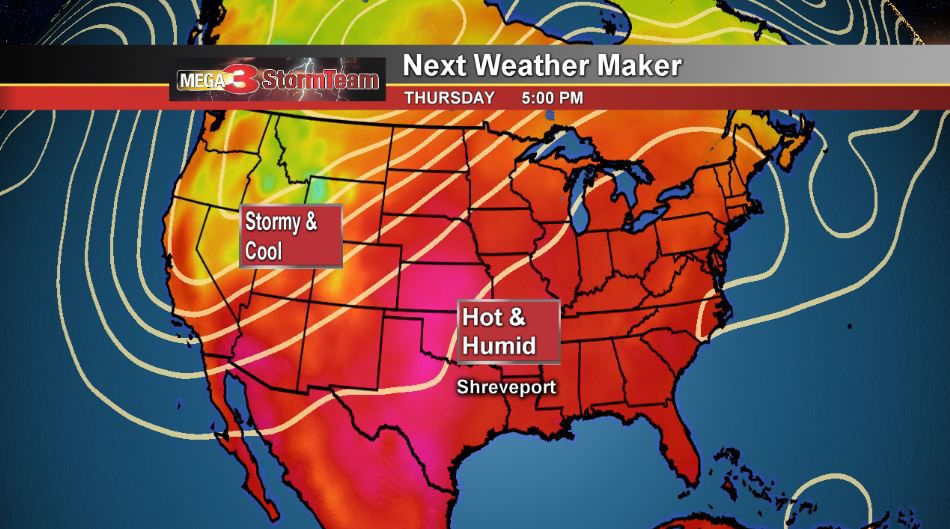 Above average heat forecast for last week of Summer StormTeam 3