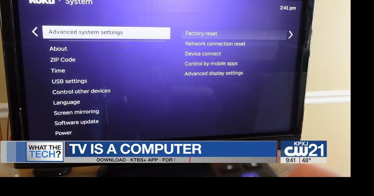 What the Tech: TV is a computer | Community | ktbs.com