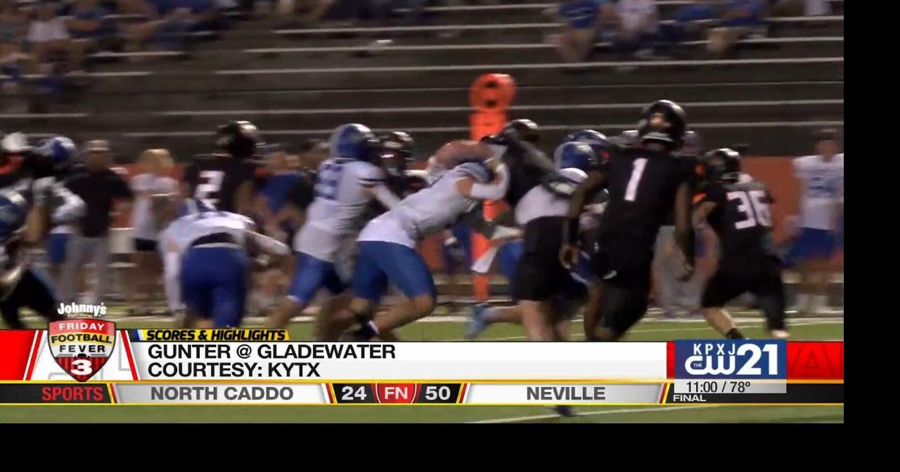 Gunter Gladewater Friday Football Fever Highlights