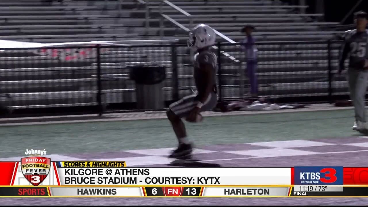 Kilgore @ Athens | Friday Football Fever Highlights | Ktbs.com