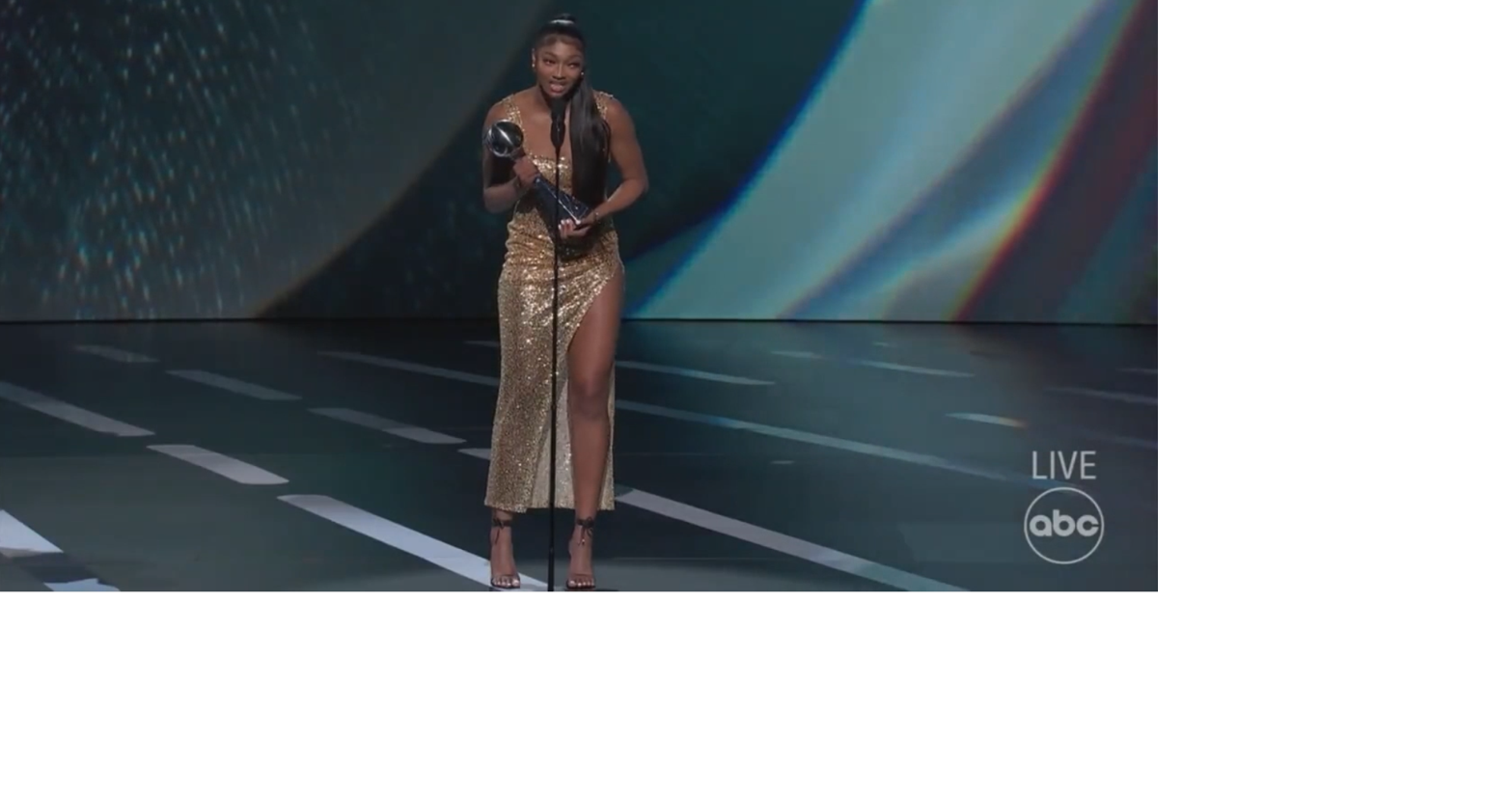 Angel Reese wins best breakthrough athlete ESPY; Tigers nominated for