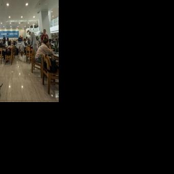 Tourists were stranded at Zanzibar airport during the election unrest in October