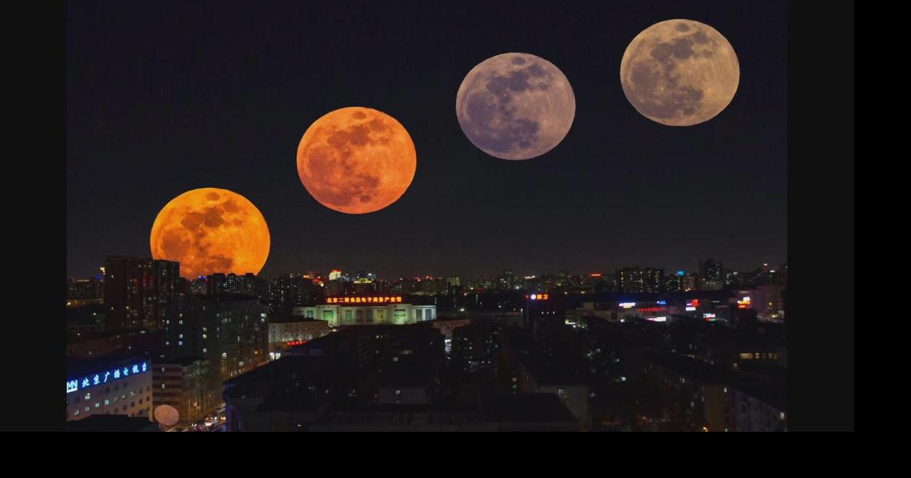Blood moon, lunar eclipse combine for unusual celestial event | News ...