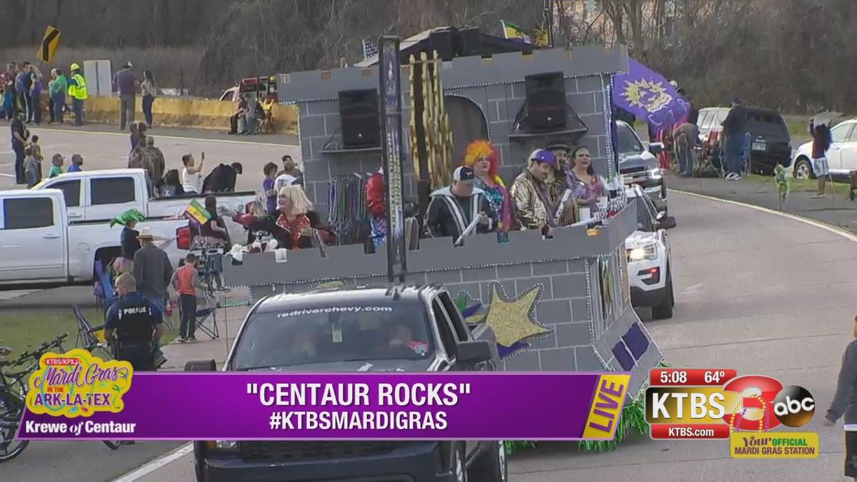 Skies clear just in time for Krewe of Centaur Parade Mardi Gras in