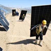 Clean energy contributed a record 10 percent to China's GDP last year, and drove a quarter of growth, the Centre for Research on Energy and Clear Air estimates