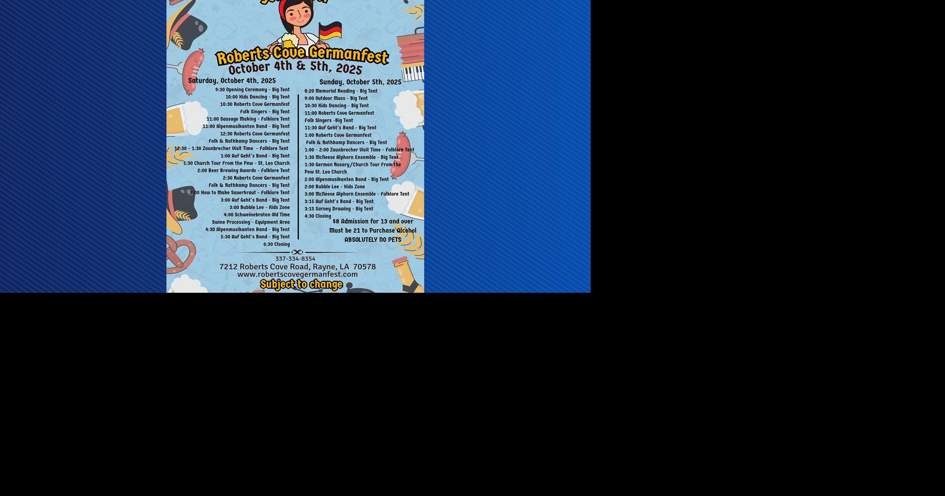 31st annual Germanfest happening this weekend: Here s what you need to