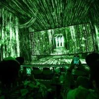 The LA-based Cosm theater has worked to create an environment in which the viewer feels like they are inside the film