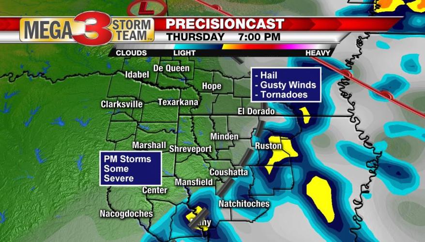 Severe weather still possible Thursday | StormTeam 3 Weather | ktbs.com