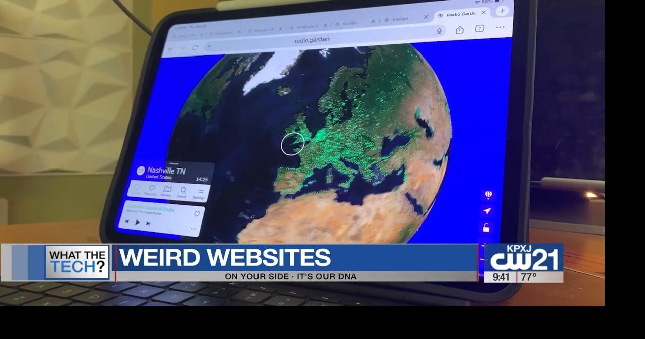 What the Tech: Weird websites